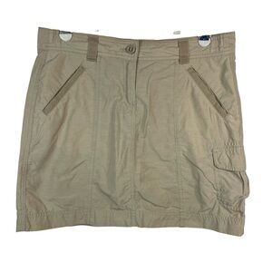 Lands End Tan Skort Women’s Size 8P